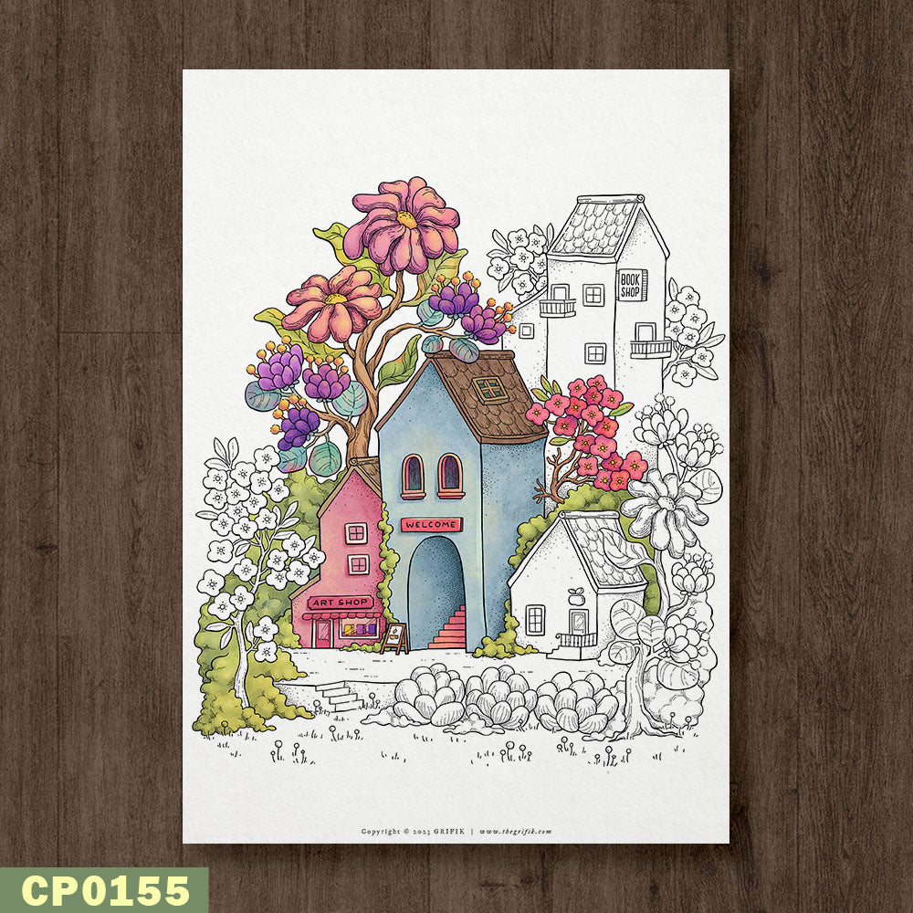 Bloom Coloring Page