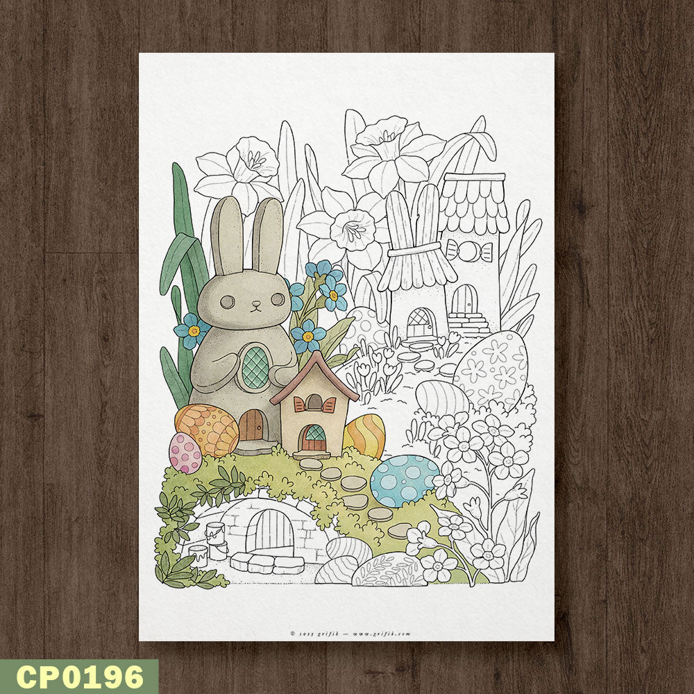 Whispers of Rabbit Hill Coloring Page