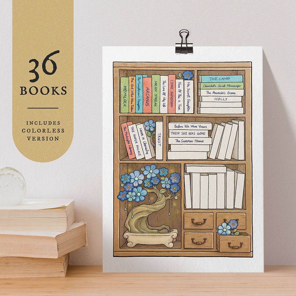 Reading Tracker Sheet, 36 Books to Read
