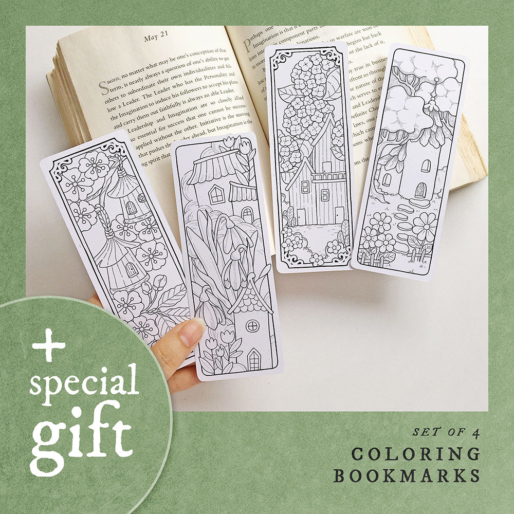 FANTASY TOWN 12 Coloring Pages Pack