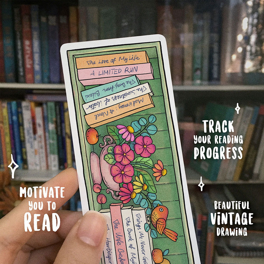 Seasonal Book Tracker Bookmarks