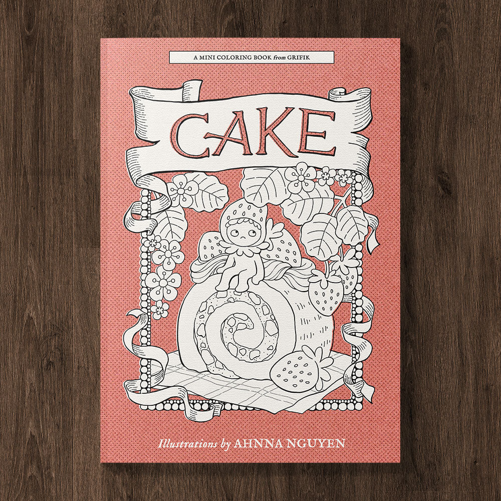 CAKE Mini Coloring Book