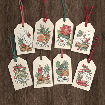 Christmas Gift Tags Set 06
