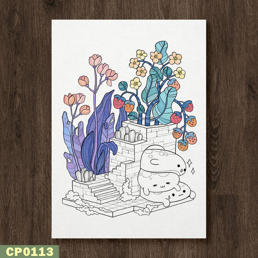 Garden Coloring Page