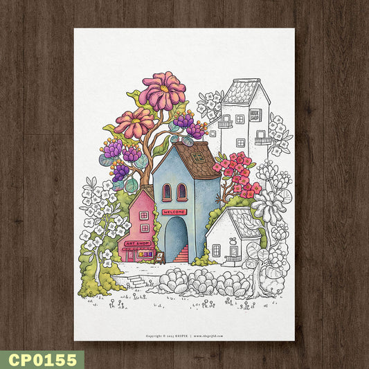Bloom Coloring Page