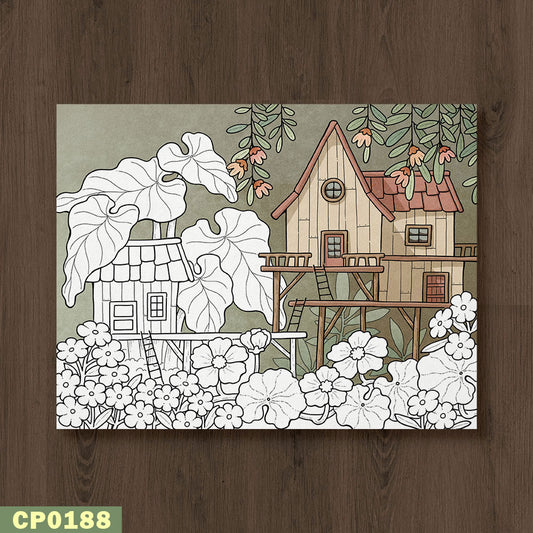 In the Garden Coloring Page