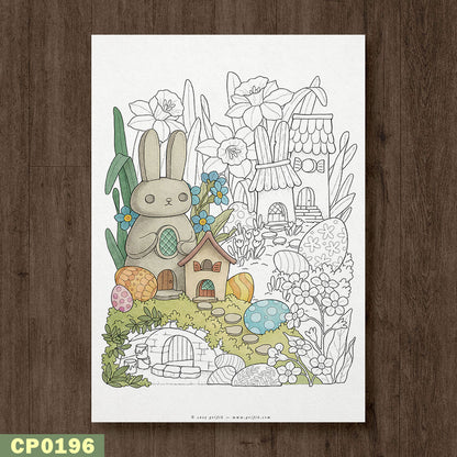 Whispers of Rabbit Hill Coloring Page