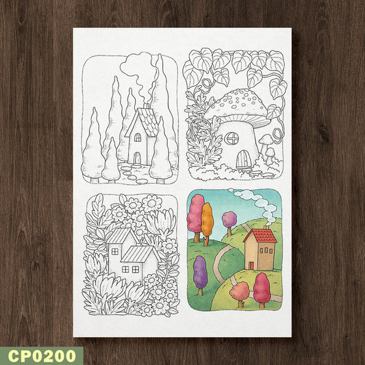 Little Whimsy Coloring Page