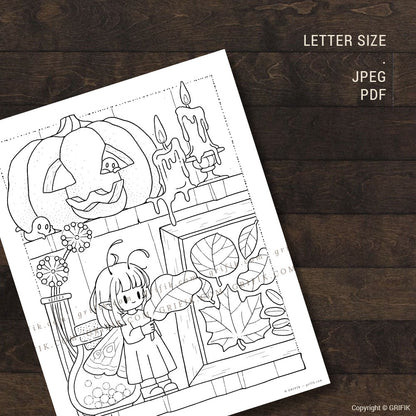 The Little Collection Coloring Page