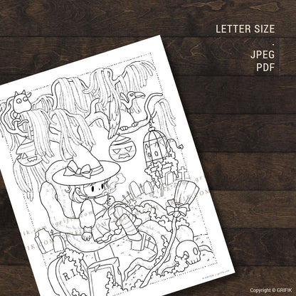 Not Quite Alone Coloring Page