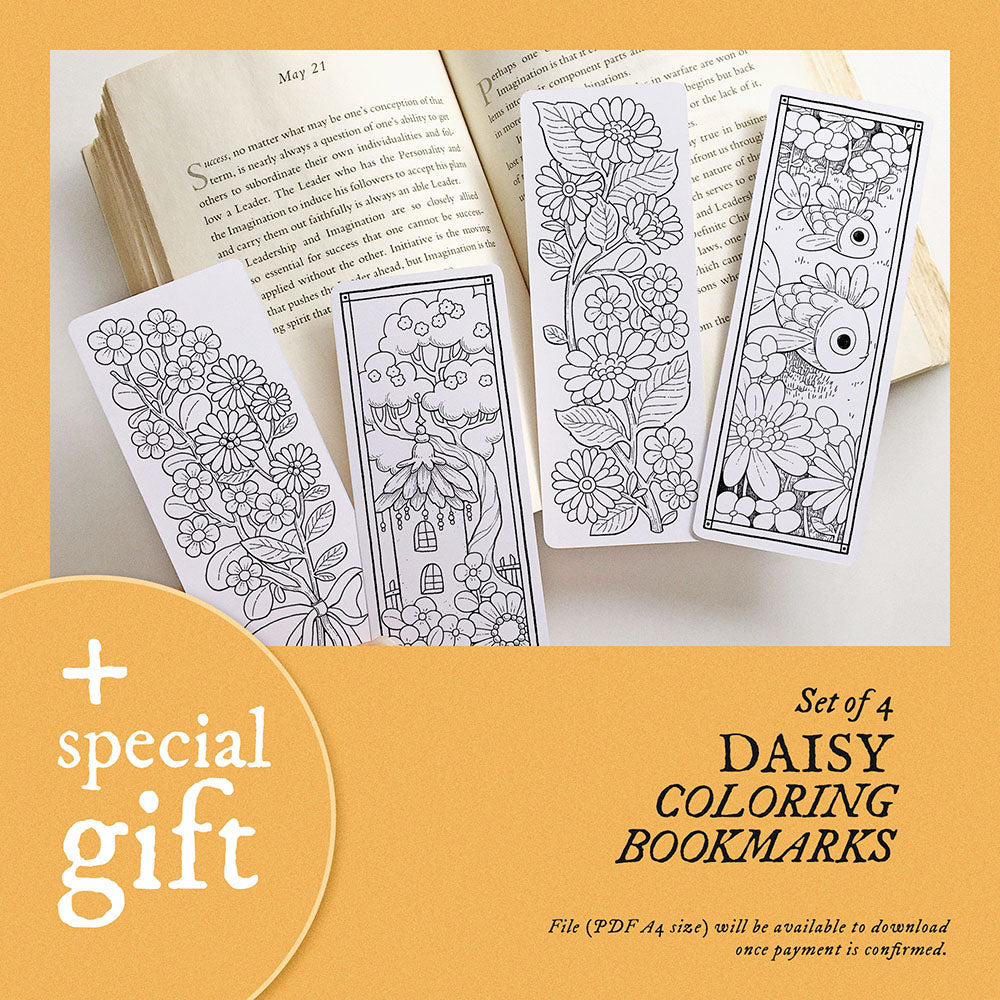 DAISY - Mini Coloring Book