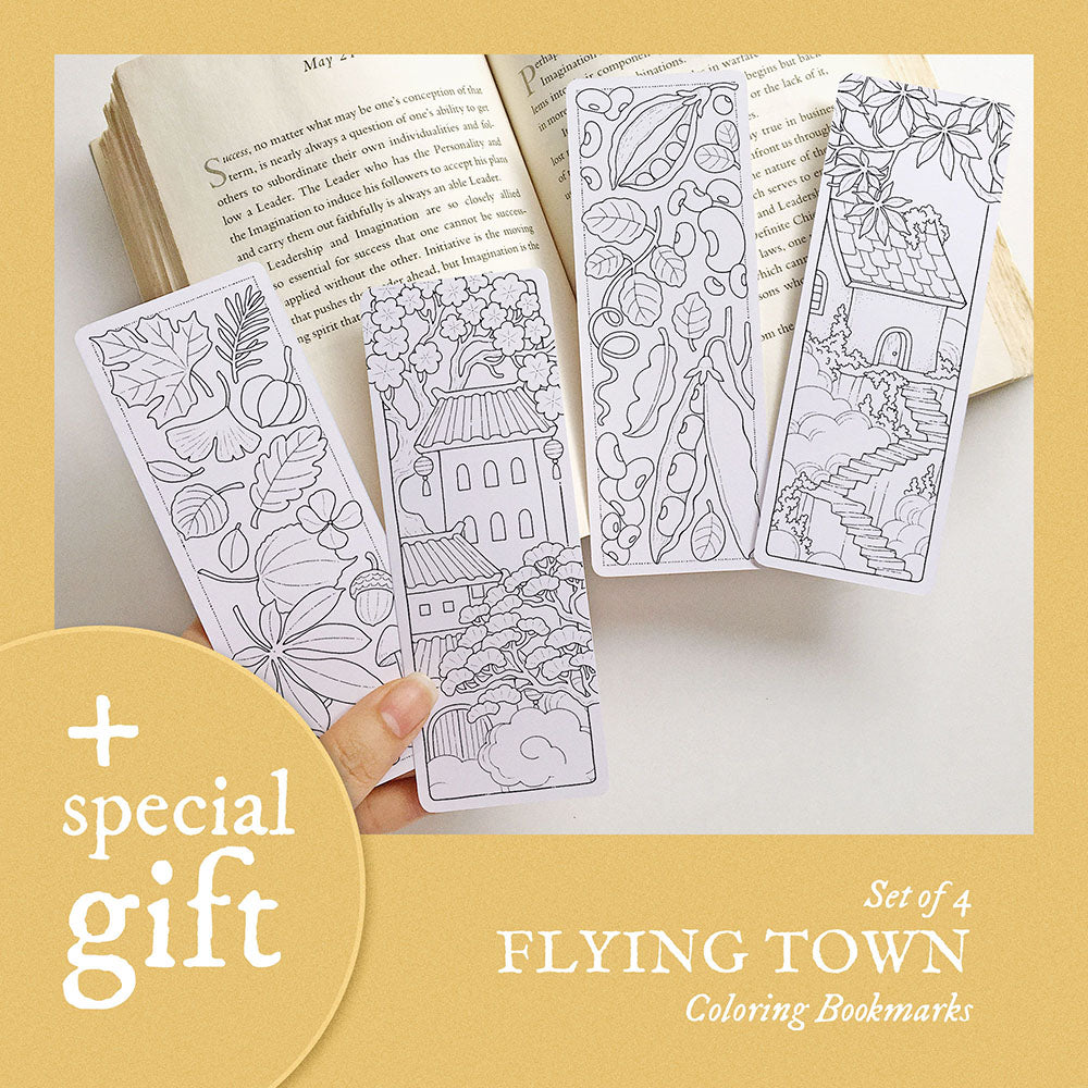 FLYING TOWN Vol.3 Coloring Book
