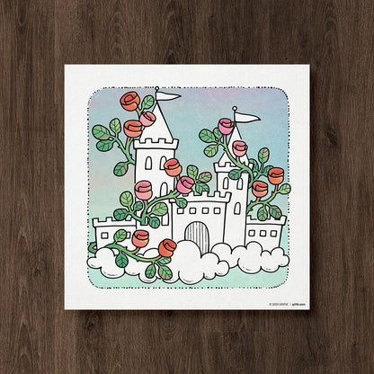 Cozy Houses & Castles Coloring Pages