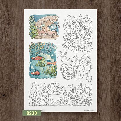 Under the Sea Coloring Page