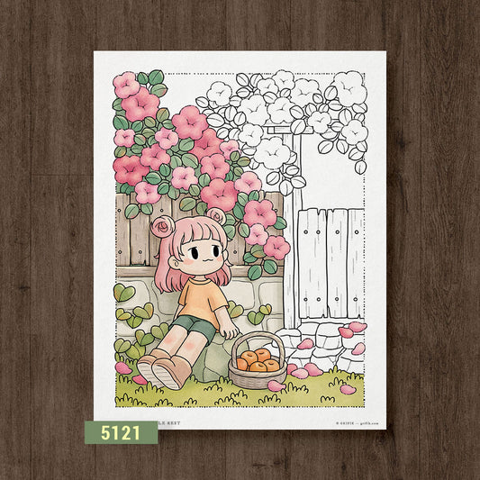 Just a Little Rest Coloring Page