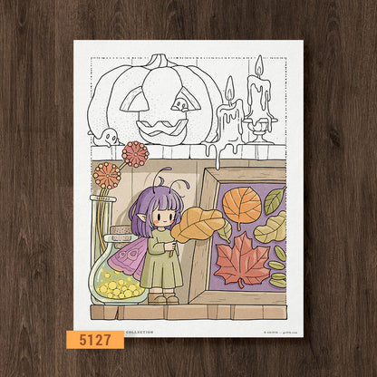 The Little Collection Coloring Page