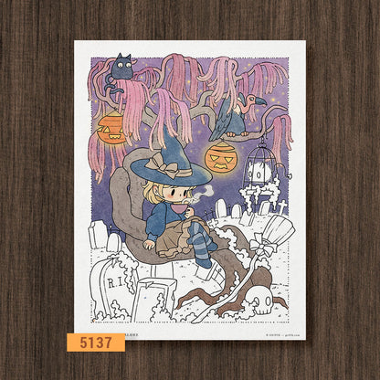 Not Quite Alone Coloring Page