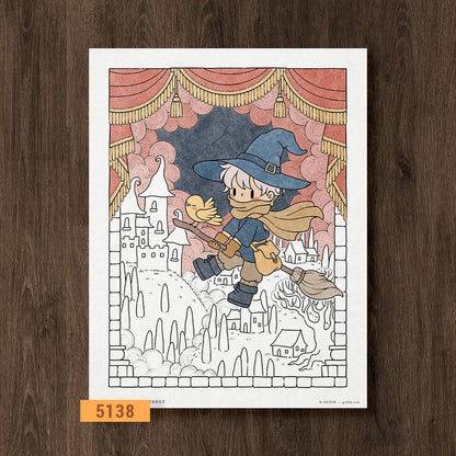 Rowan's Journey Coloring Page