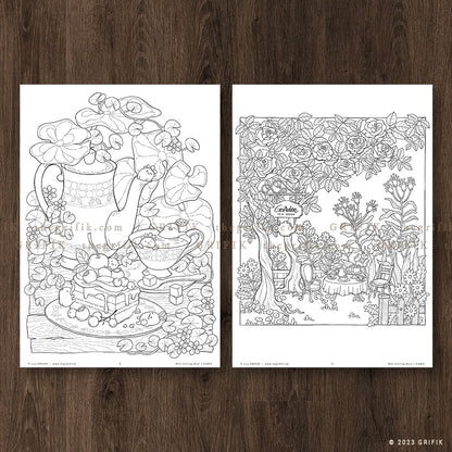 CAKE Mini Coloring Book