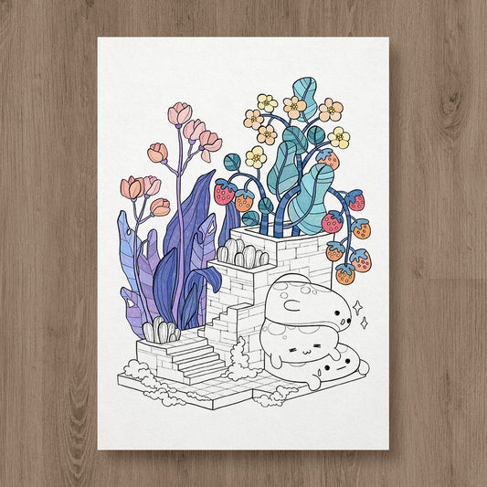 Garden Coloring Page